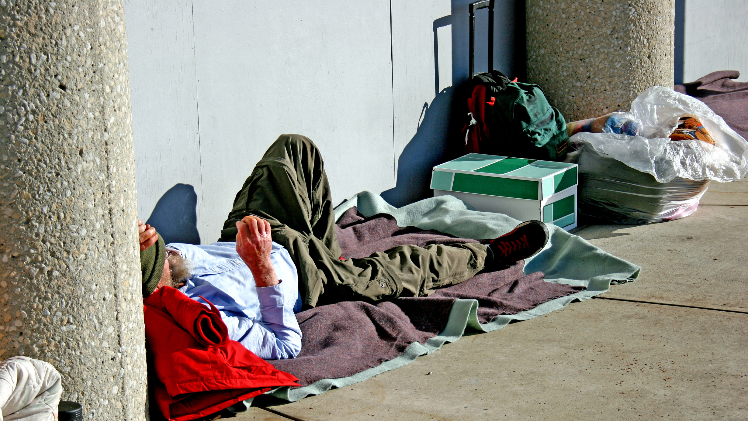Rough sleeper numbers treble for prison leavers.